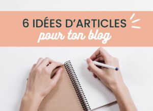 idées d'article de blog entreprise